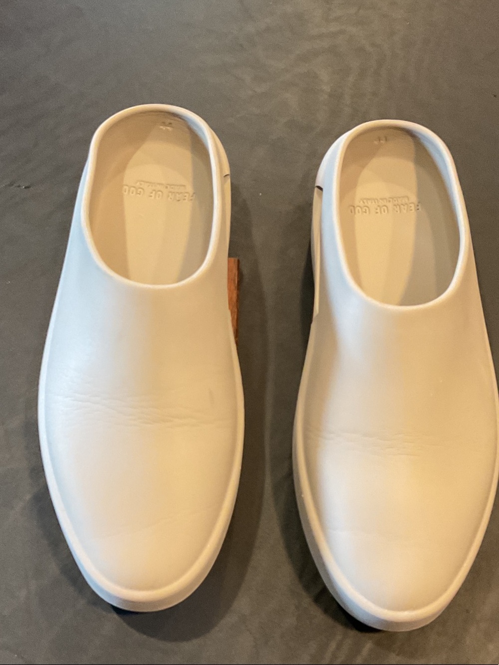 Fear Of God Men’s Slip-On Clog — Gray 10.5-11 / 44